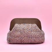 BORSA MULTICOLOR INTRECCIATA BORSA MULTICOLOR INTRECCIATA