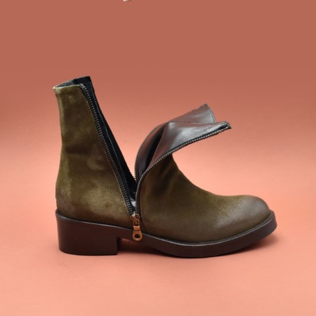 BIKER IN CROSTA SCAMOSCIATA