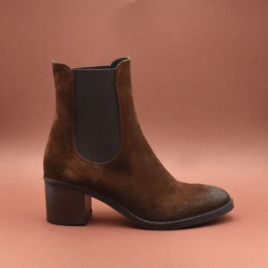 STIVALETTO IN PELLE SCAMOSCIATA